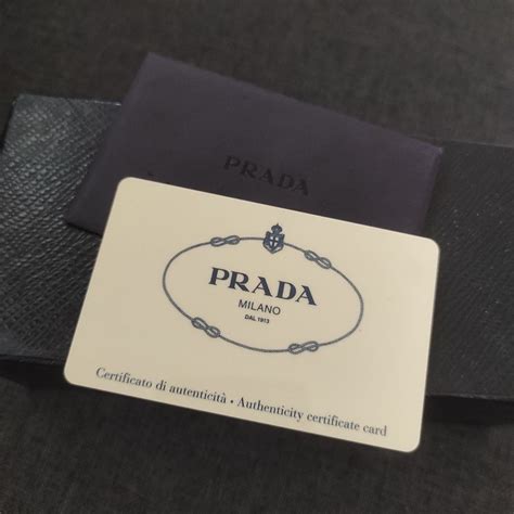 prada fairy bag how to spot fake|prada authenticity certificate card.